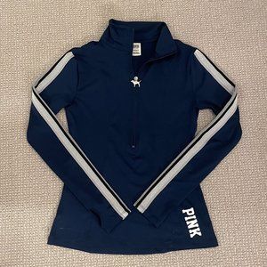 PINK Victoria's Secret Quarter Zip Pullover